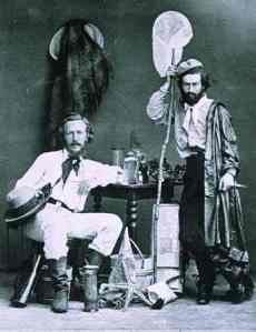 Ernst Haeckel and von Miclucho-Maclay 1866